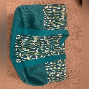 Green Mickey Vera Bradley tote bag